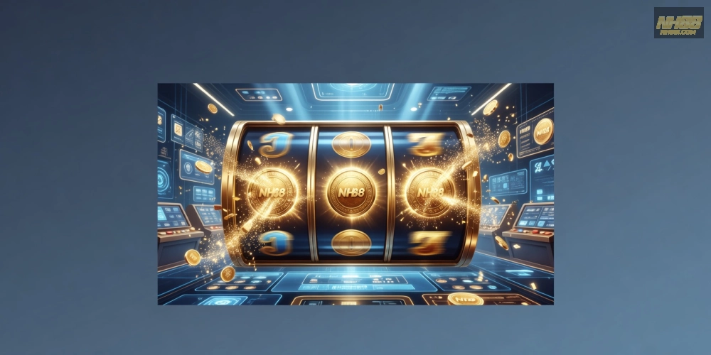 Minh họa giao diện game nổ hũ hấp dẫn trên nền tảng NH88 với jackpot lớn
