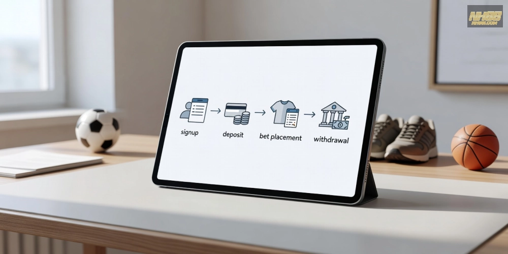 Các bước đăng ký và sử dụng trò chơi thể thao NH88 đơn giản từ A đến Z