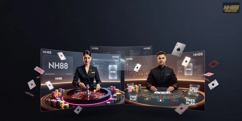 Khái niệm cơ bản về live casino free nh88 cho người mới bắt đầu